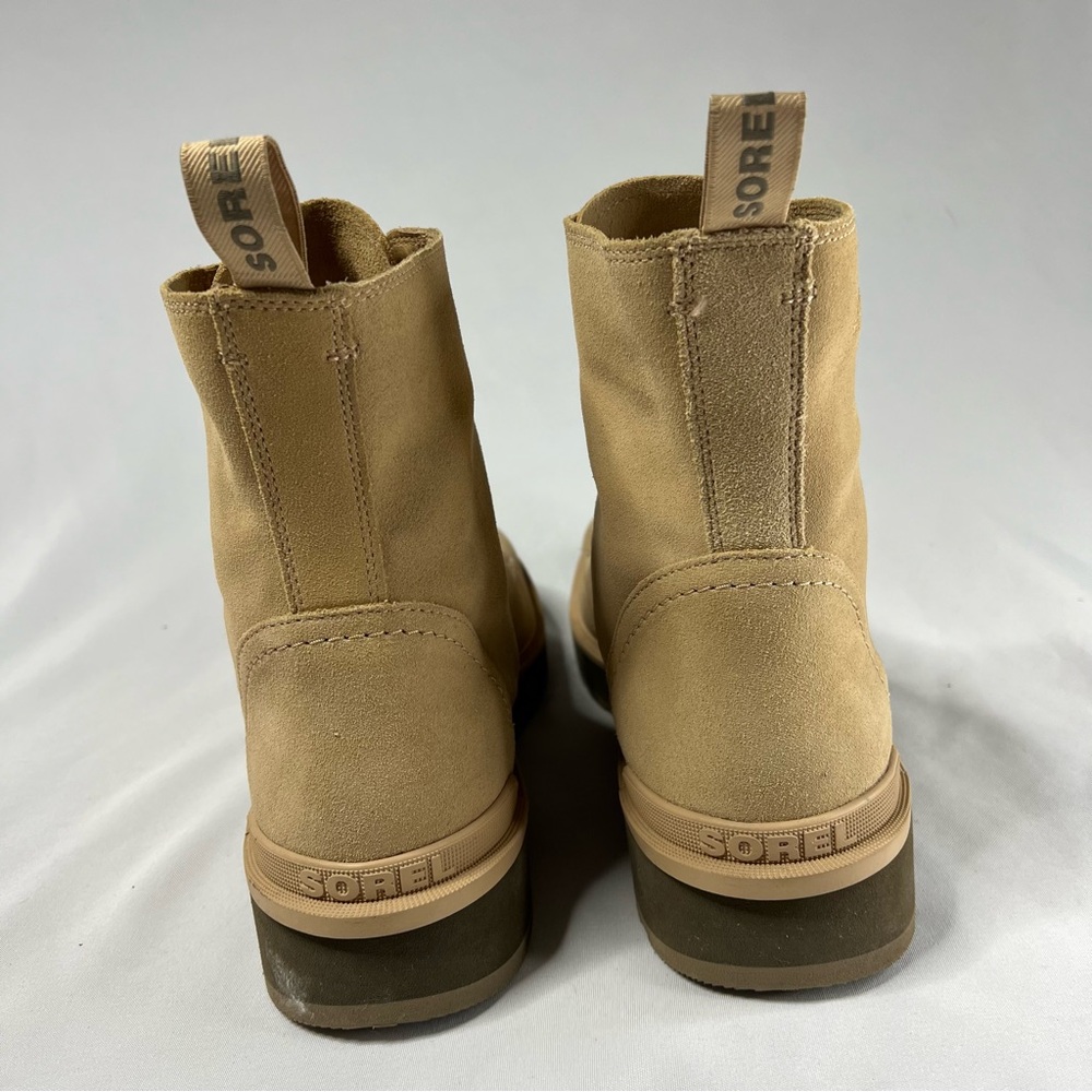 Sorel Men’s Hi-Line Genuine Suede Leather Tan Lace Up Boots Size 12 - Picture 8 of 10